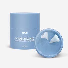 PRRETI Hyaluronic Bubble Deep Cleansing Balm 50g One Step Grinding Type Hydrating Cleanser with PHA and LHA
